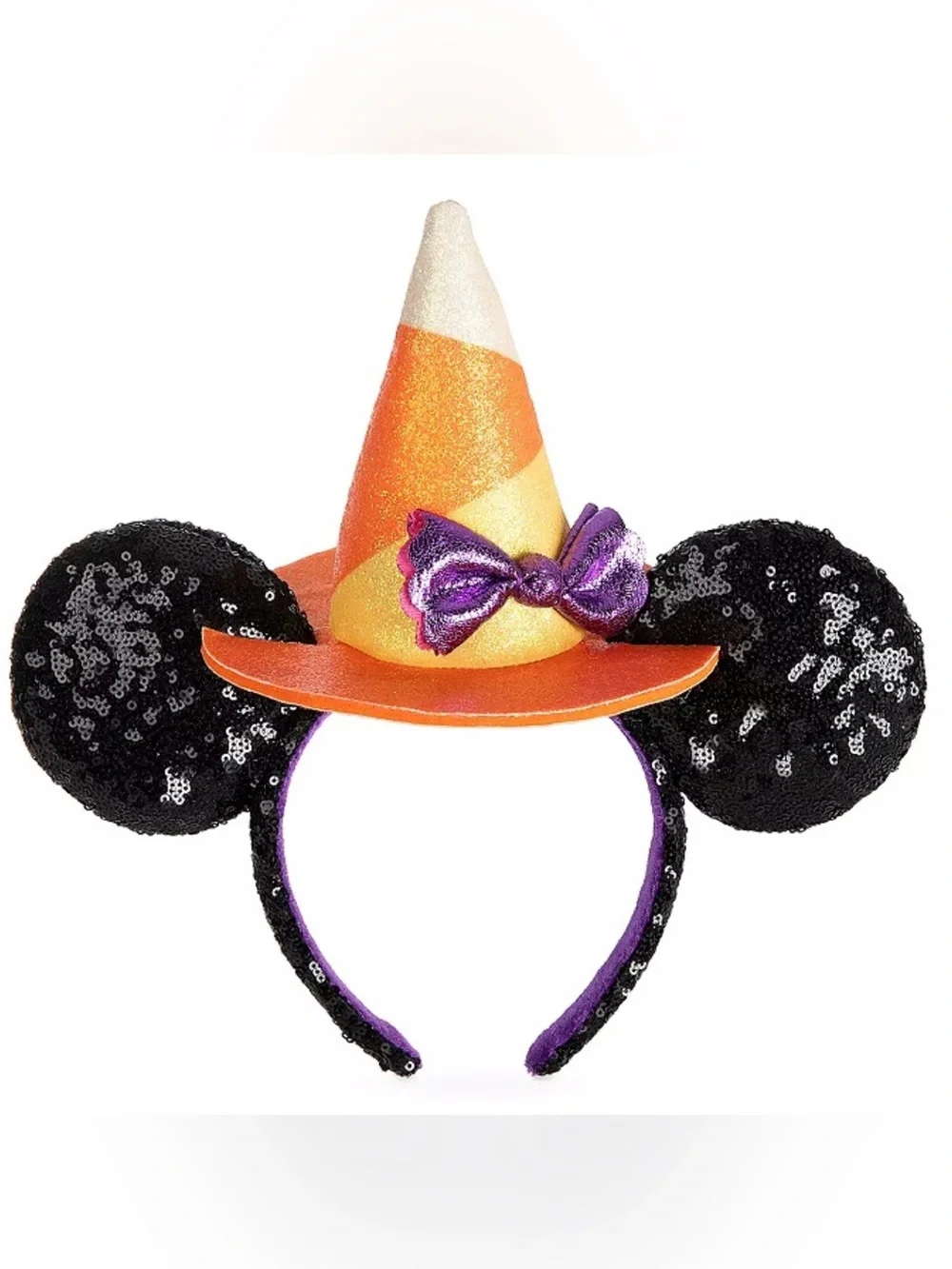 Disney Parks Minnie Mouse Witch Hat headband ears